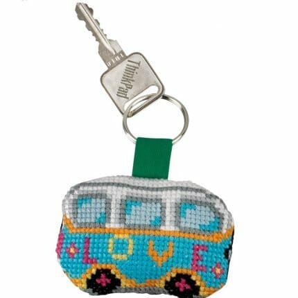 volkswagen nøkkelring broderi