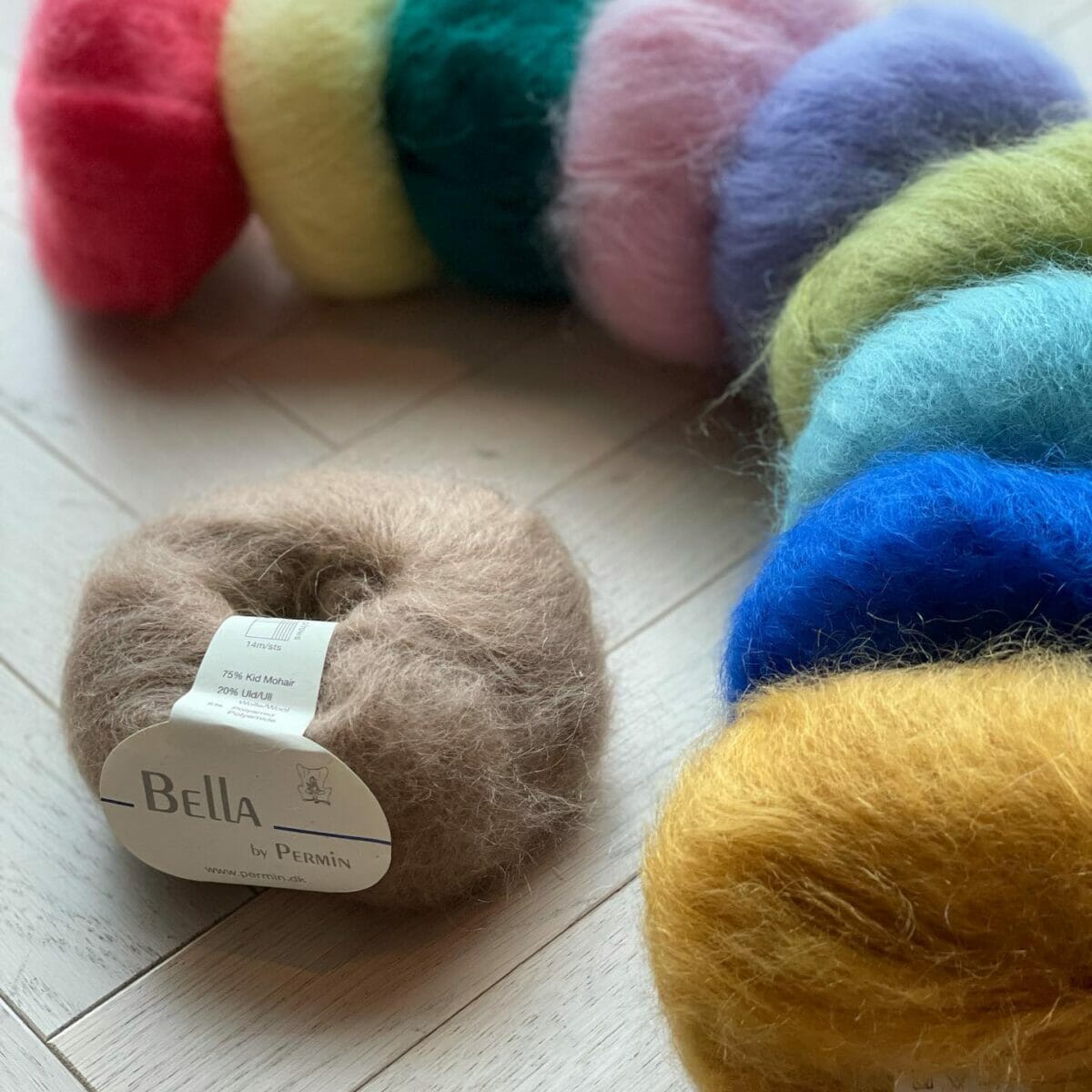 Bella Mohairgarn Og Mange Andre Garn Hos Ulla Garn Og Broderi
