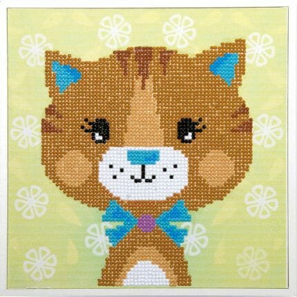 Little cat Diamond painting kattemotiv fra Vervaco