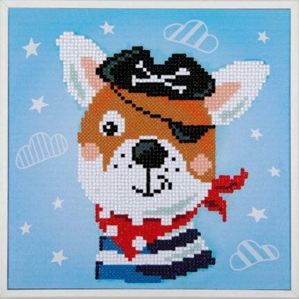 Pirate dog Diamond painting Pirat hund