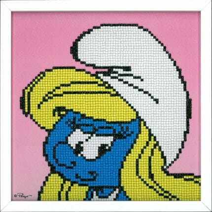 The Smurfs Smurfette, Smurfine, Diamond paintings med smurfer fra Vervaco