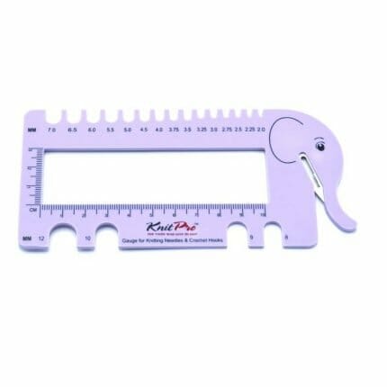 pinnemål, lilla elefant, garnkutter, 10995