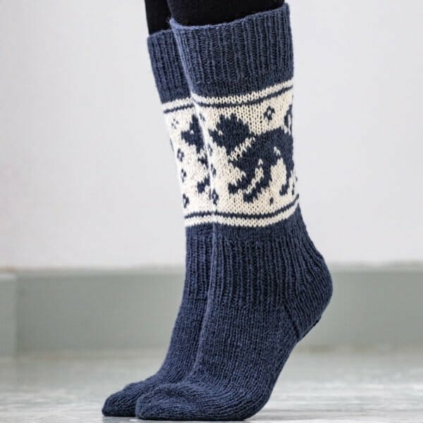 Gi labb - herlige sokker med hundemotiv