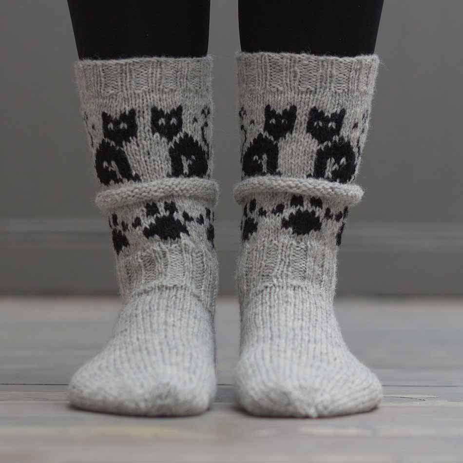 Kattefot sokker