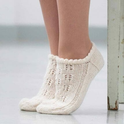 Lett på tå - søte, små ankelsokker