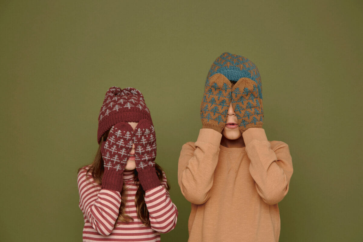 Trær votter til barn - Bilde 2