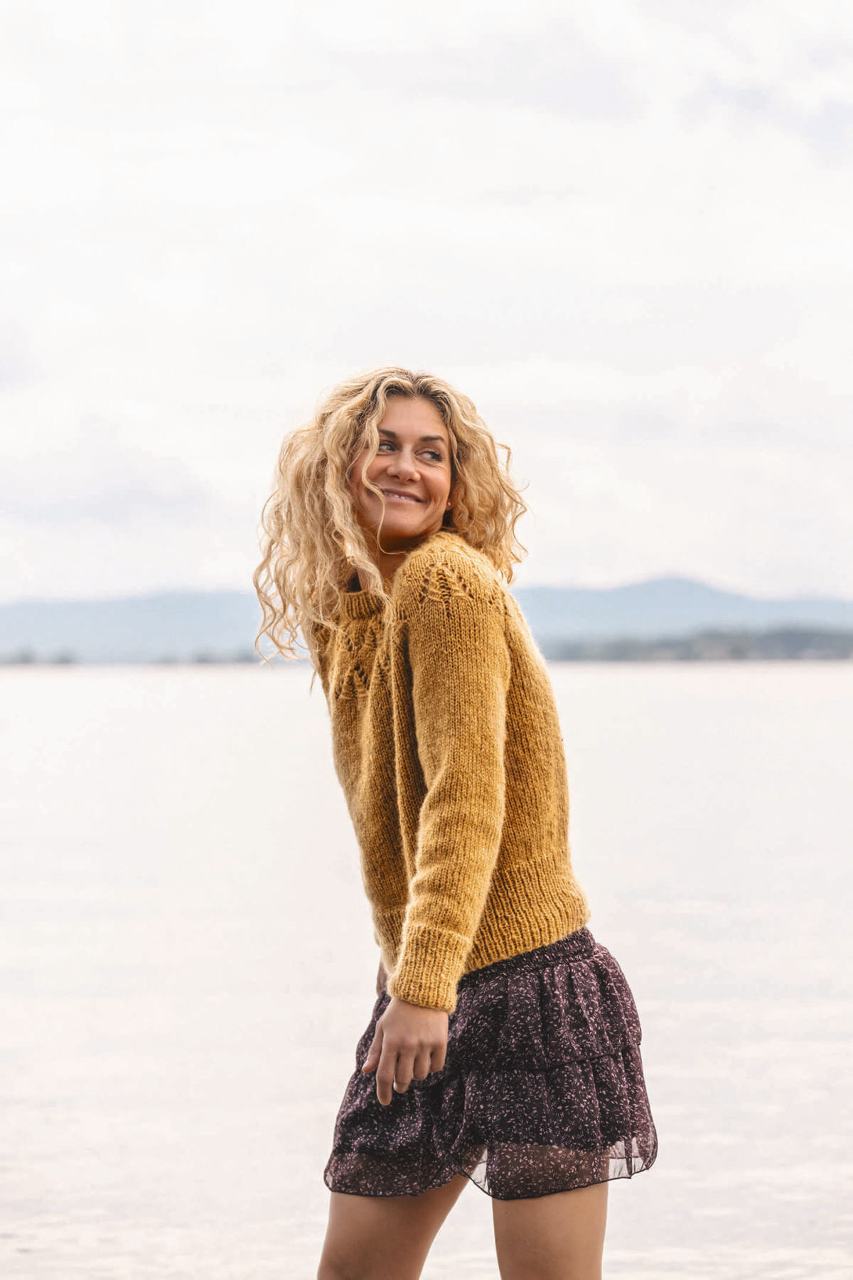 Skog genser til dame - Bilde 2