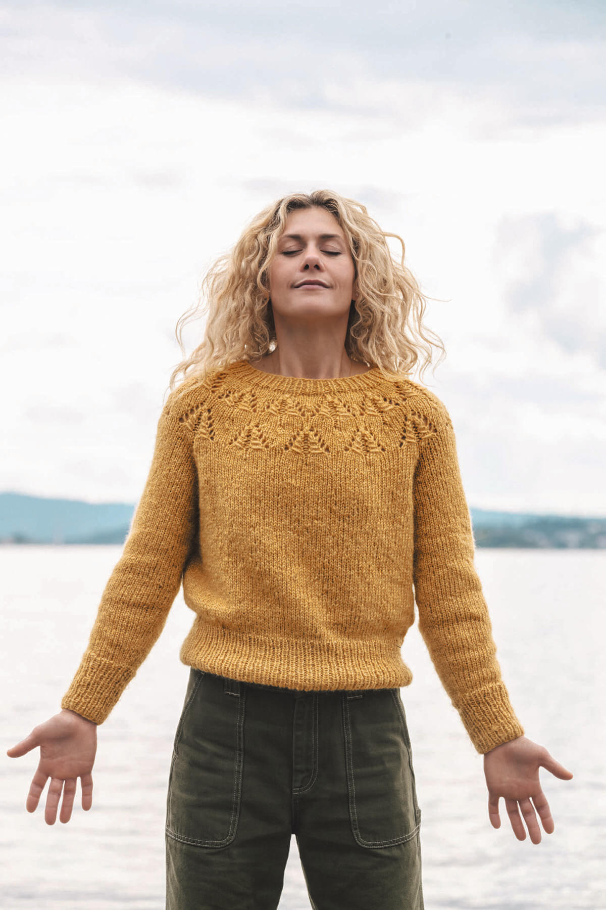 Skog genser til dame - Bilde 3