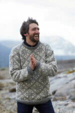 Storefjellgenser i 3-tråds Strikkegarn herre