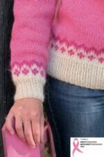 Rosa sløyfe genser - Bilde 3