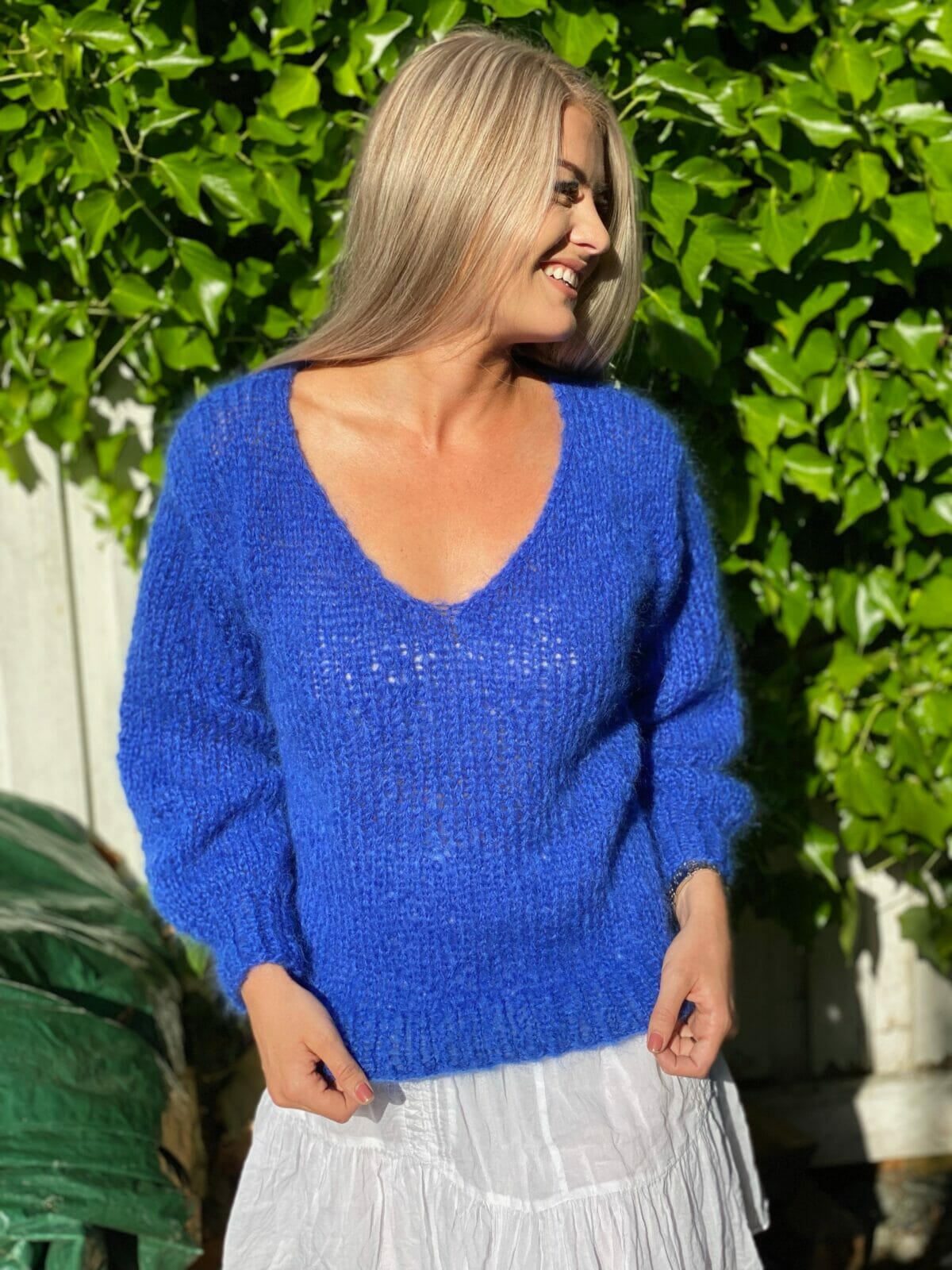 Amanda genser (Myk Påfugl) - Bilde 3