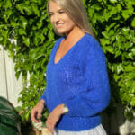 Amanda genser (Myk Påfugl)